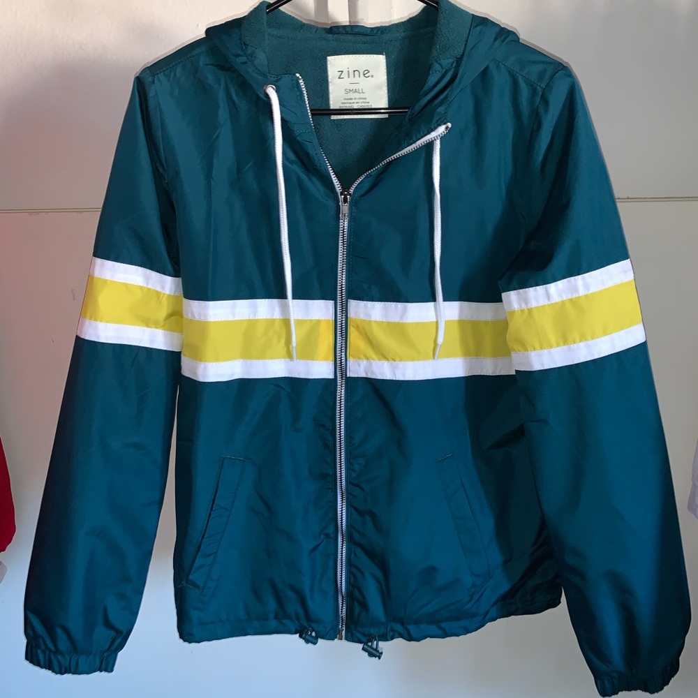 Zumiez Nolan Green Windbreaker